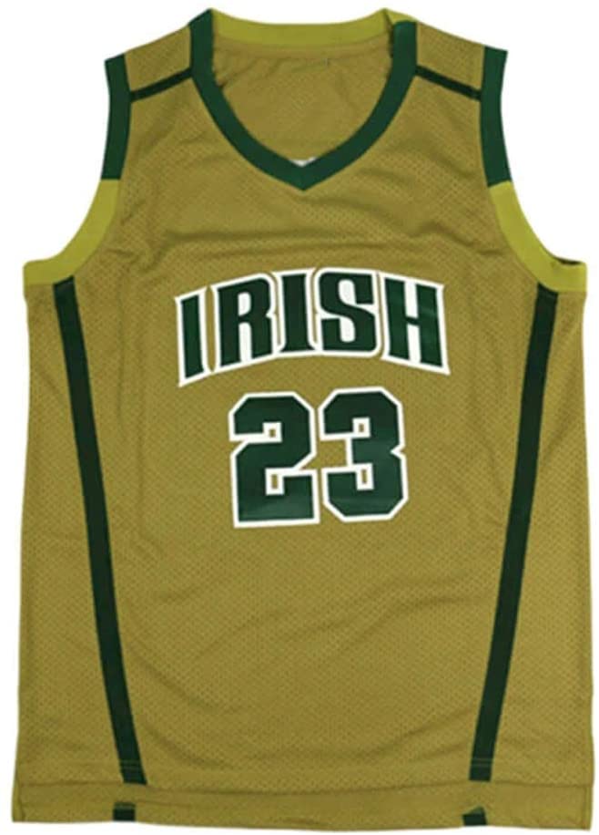 LBJ Irish 23 High School Basketball Jersey