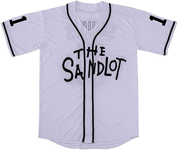 Benny The Jet Rodriguez The Sandlot Legends Baseball Jersey 30, L