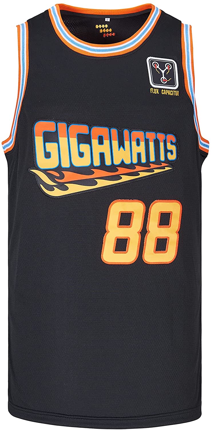 Gigawatts 88 McFly Basketball Jersey
