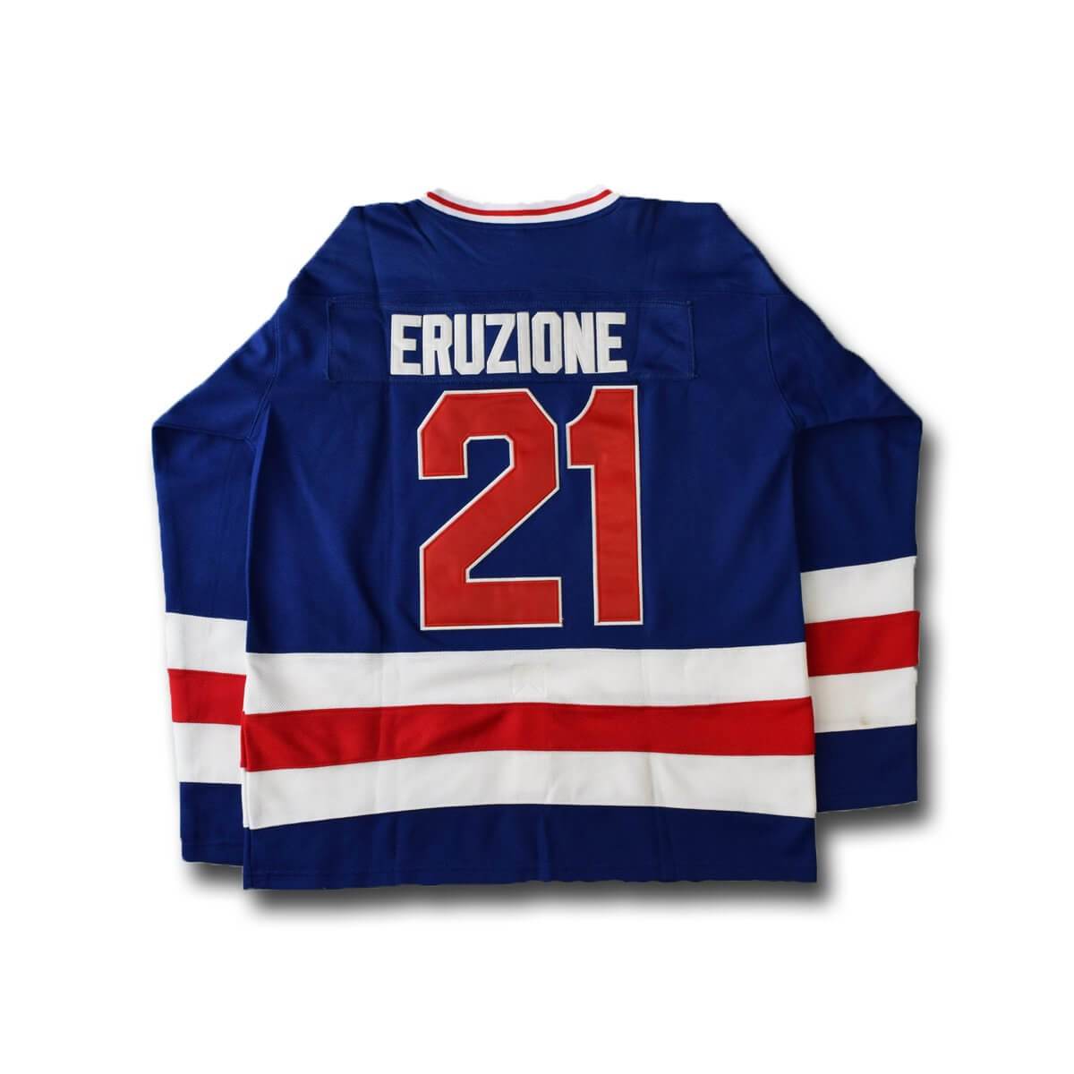 Mike Eruzione #21 USA Hockey Jersey  Usa hockey jersey, Usa hockey, Hockey  jersey