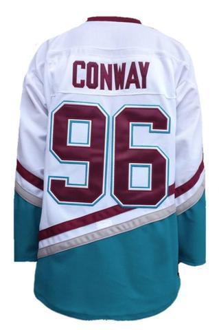 Charlie Conway Mighty Ducks 96 Hockey Jersey