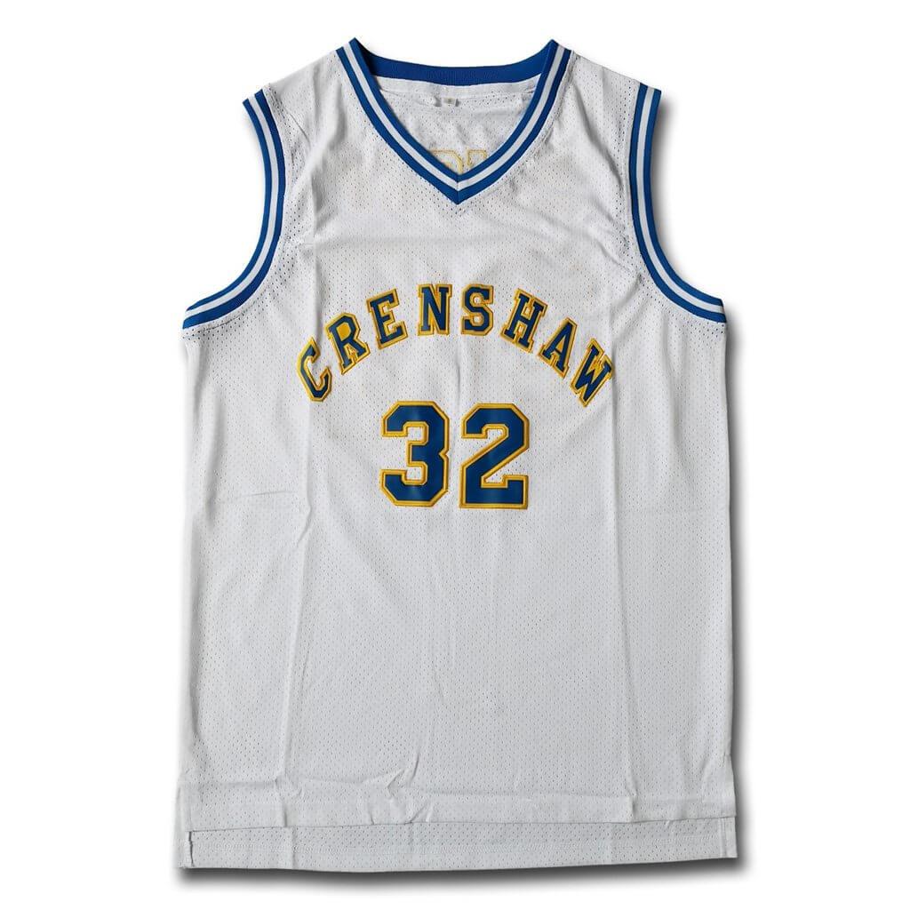 Crenshaw Jersey Monica Wright Love Basketball Stitch Sewn Order College  (30) White at  Men's Clothing store