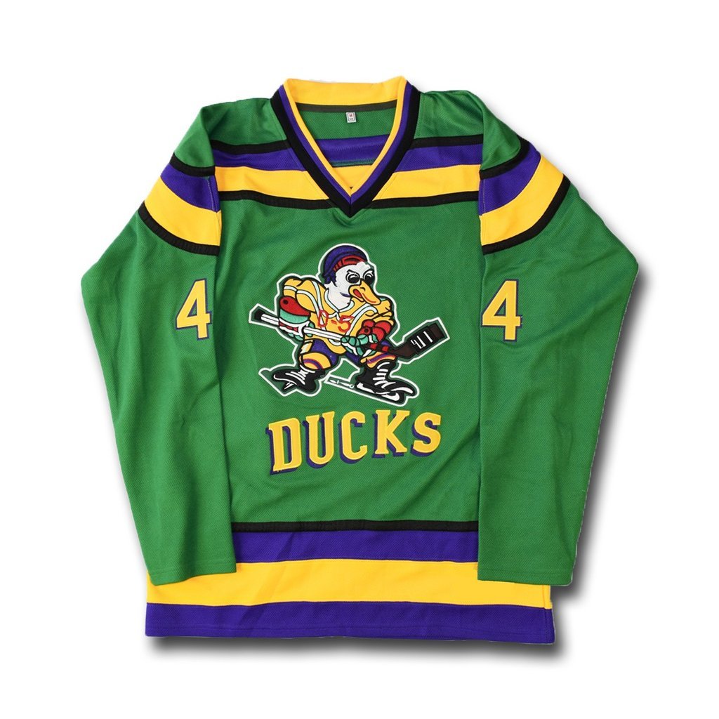 Mighty Ducks Jersey Children's T-shirt Design Green 
