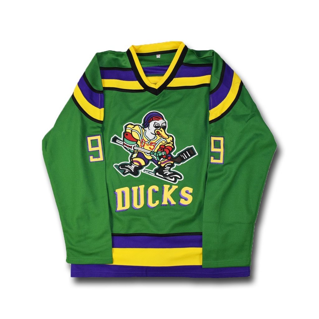 Banks Mighty Ducks 99 Ice Hockey Jersey, Medium / Green
