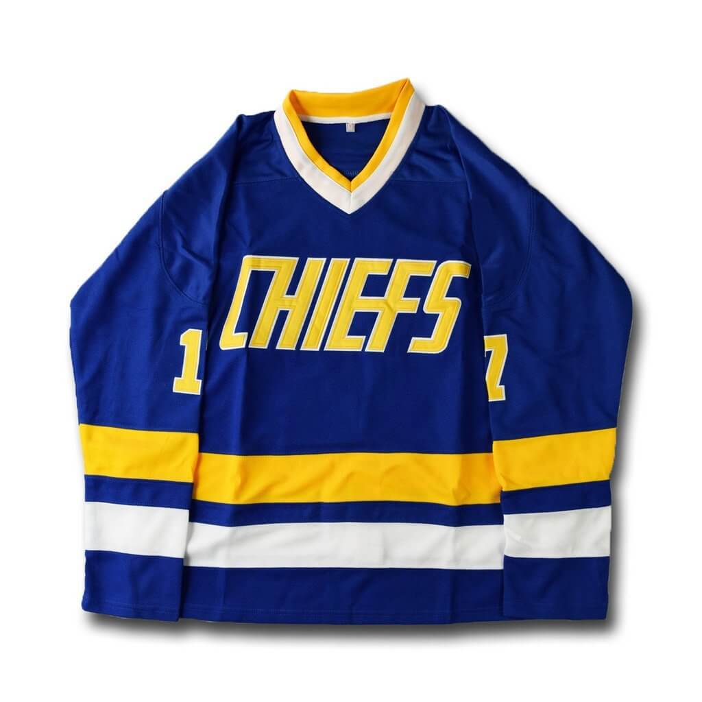 Slap Shot - Charlestown Chiefs - Hanson Brothers - Blue  Active T-Shirt  for Sale by ShylonFrisbyj